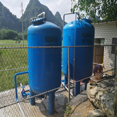 桂龙泉人饮工程组合式压力净水器10-30T
