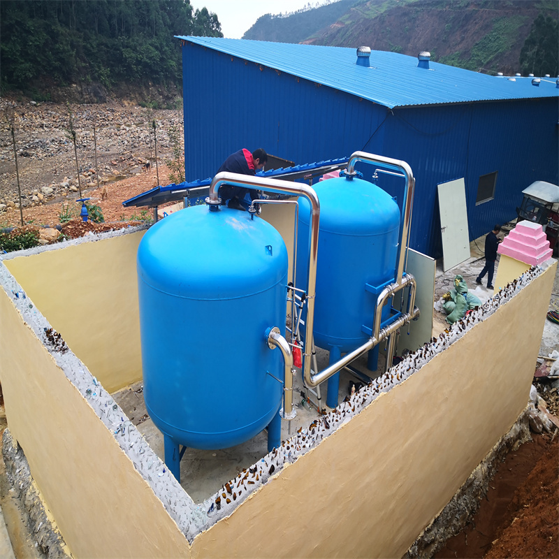 柳州市某工厂生活饮用水一体化净水器案例展示