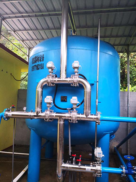 崇左市大新县雷平镇某村人饮净化项目桂龙泉压力式净水器